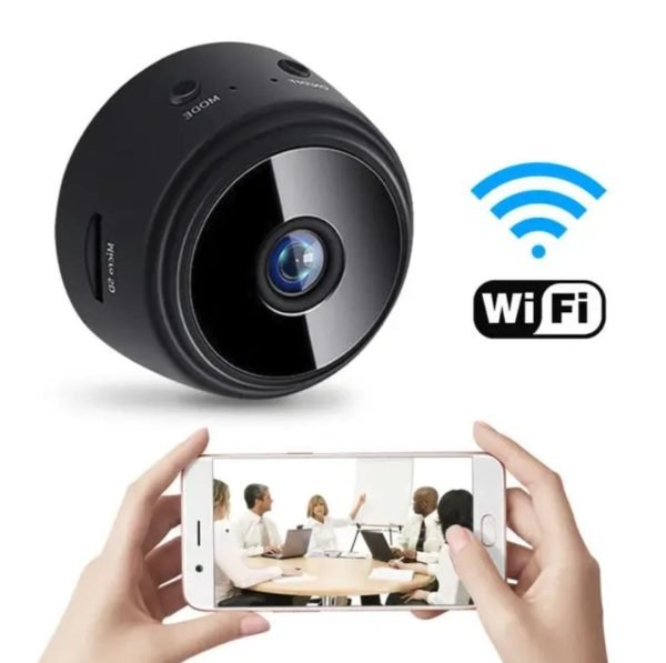 A9 1080P HD Magnetic WiFi Mini Camera | Wireless Security Camera with Night Vision & HDSF App Support - jnty.pk