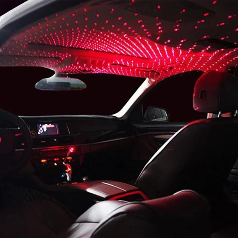 LED Galaxy Star USB Decoration Light | Starry Laser Projector Night Light for Home & Car - jnty.pk
