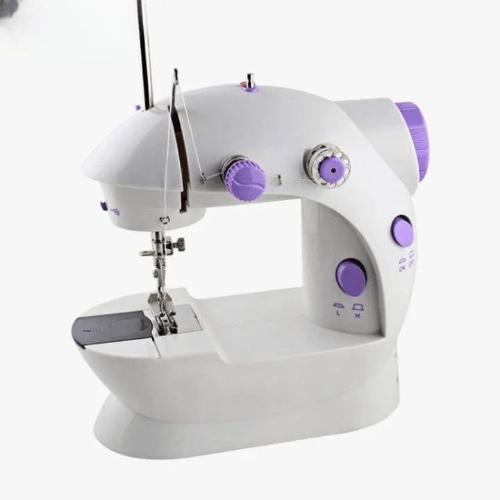 Portable Mini Dual - Speed Electric Sewing Machine with Foot Pedal & Accessory Kit - jnty.pk