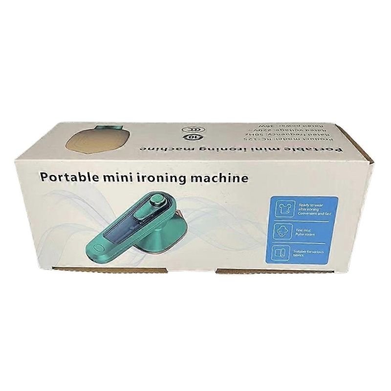 Portable Mini Steam Iron | Handheld Garment Steamer Wrinkle Remover Travel - Friendly - jnty.pk