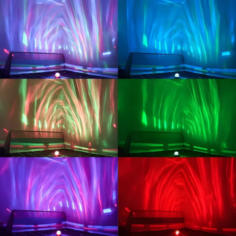 Q6 Mini LED Starry Projection Light with Remote Control | USB Galaxy Night Lamp - jnty.pk