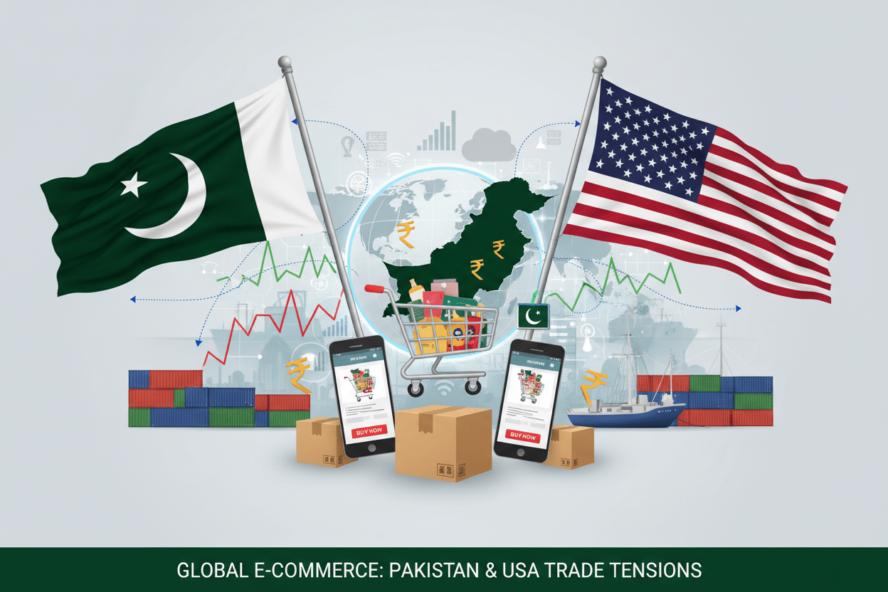 How Online Shopping in Pakistan Is Affected by Iran–USA War Tensions - jnty.pk
