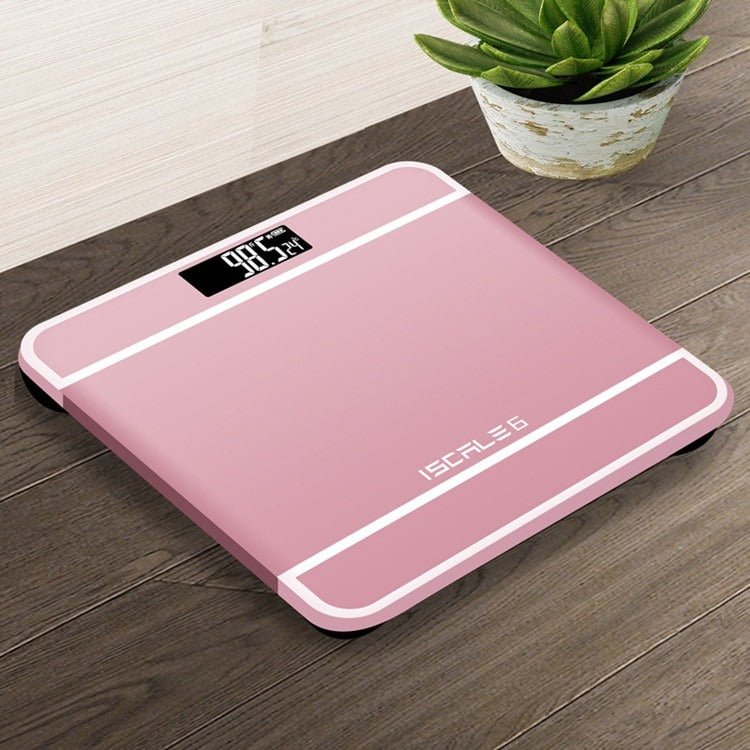 180kg Digital Body Weight Scale Precision Electronic Weighing Machine High Accuracy Cell Operated Bathroom And Personal Health Scale - With Cell (Random Color) - jnty.pk