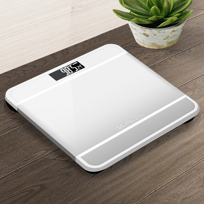 180kg Digital Body Weight Scale Precision Electronic Weighing Machine High Accuracy Cell Operated Bathroom And Personal Health Scale - With Cell (Random Color) - jnty.pk