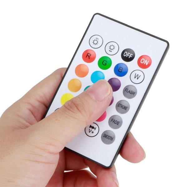 2 - in - 1 Smart LED Bulb with Bluetooth Speaker | RGB Color Light + Remote Control - jnty.pk