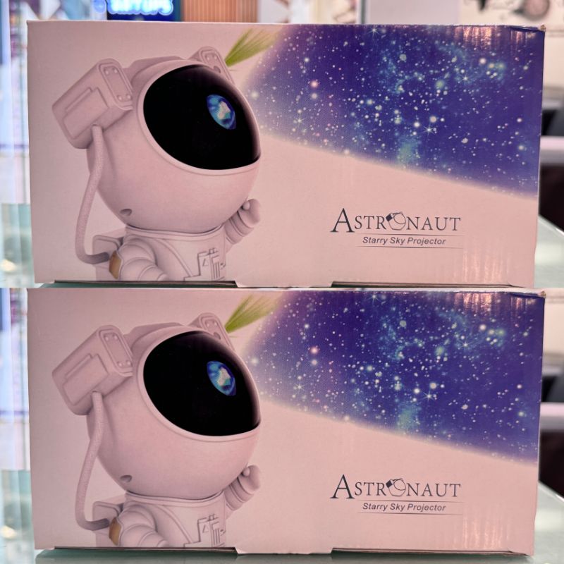 Astronaut Star Projector Night Light | Bring the Galaxy to Your Room | LED Nebula & Starry Sky Projection - jnty.pk