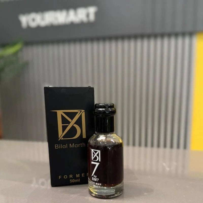 BM7 Bilal Marth Men’s Perfume for Men | Fresh & Long - Lasting Scent - jnty.pk