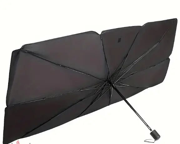 Foldable Car Windshield Umbrella Sunshade | UV Protection & Heat Blocker for All Vehicles - jnty.pk