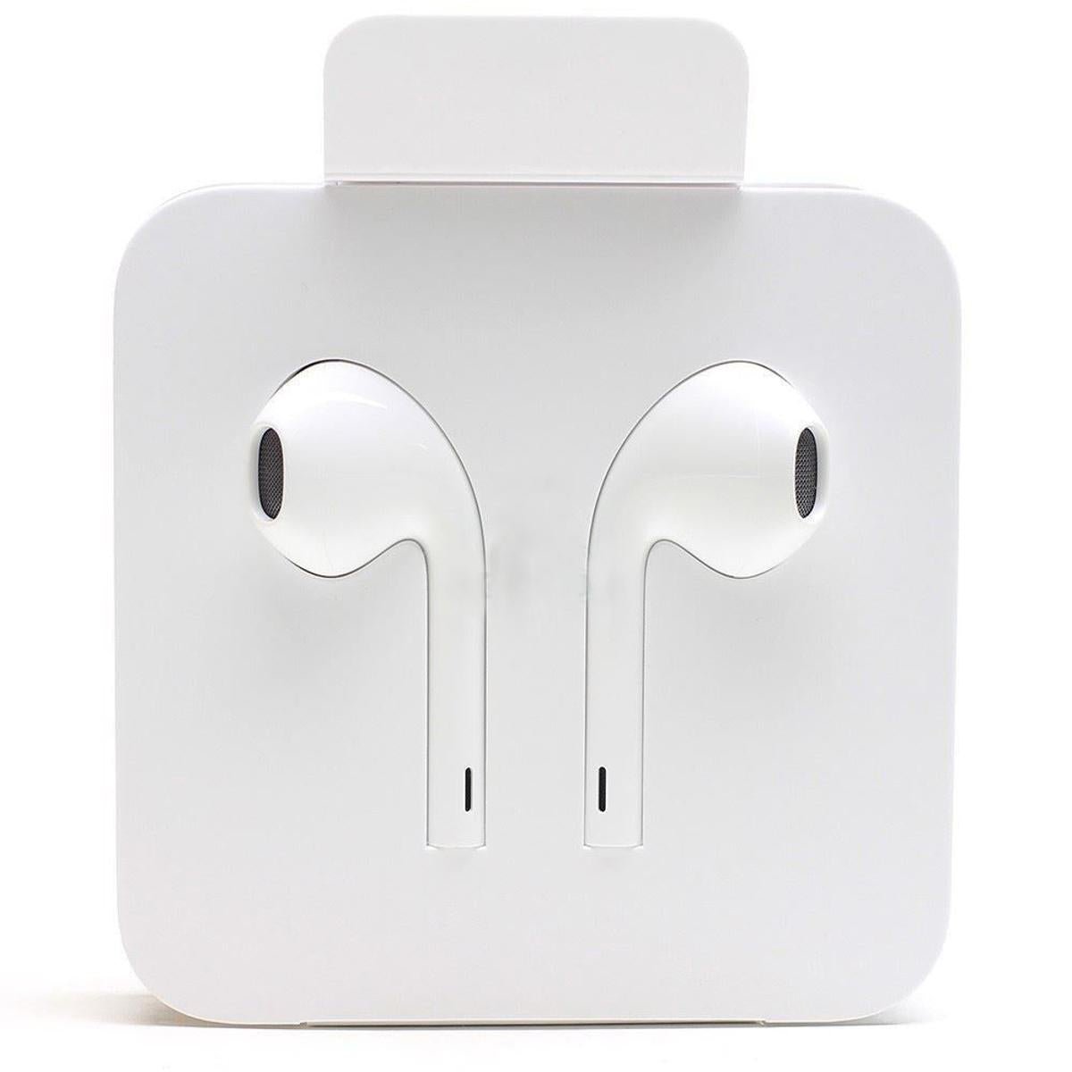 Genuine Certified Apple iPhone Handsfree | Wired Lightning Earphones | Deep Bass & Clear Sound | White - jnty.pk