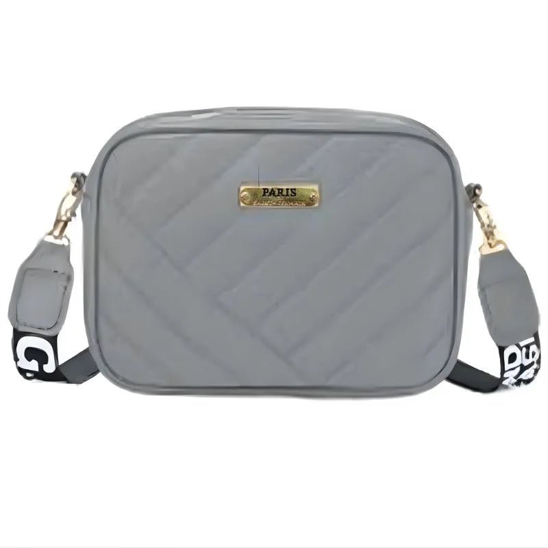 Gray Leather Handbag for Girls & Women | Stylish Shoulder & Crossbody Bag | Daily Use & Gift - jnty.pk