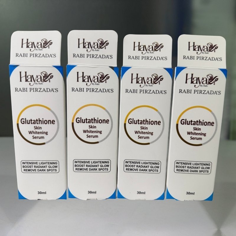 Haya Glutathione Skin Whitening Serum 30ml | Brightening, Anti - Aging & Dark Spot Remover - jnty.pk