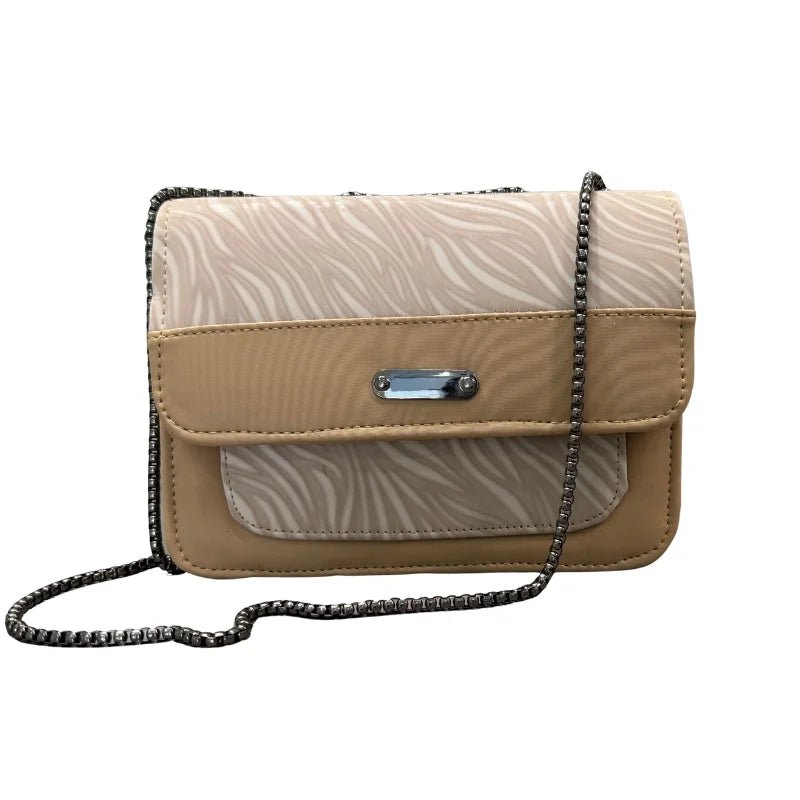 Luxury Women’s Shoulder Bag in Beige Faux Leather for Casual, Work, and Formal Use - jnty.pk