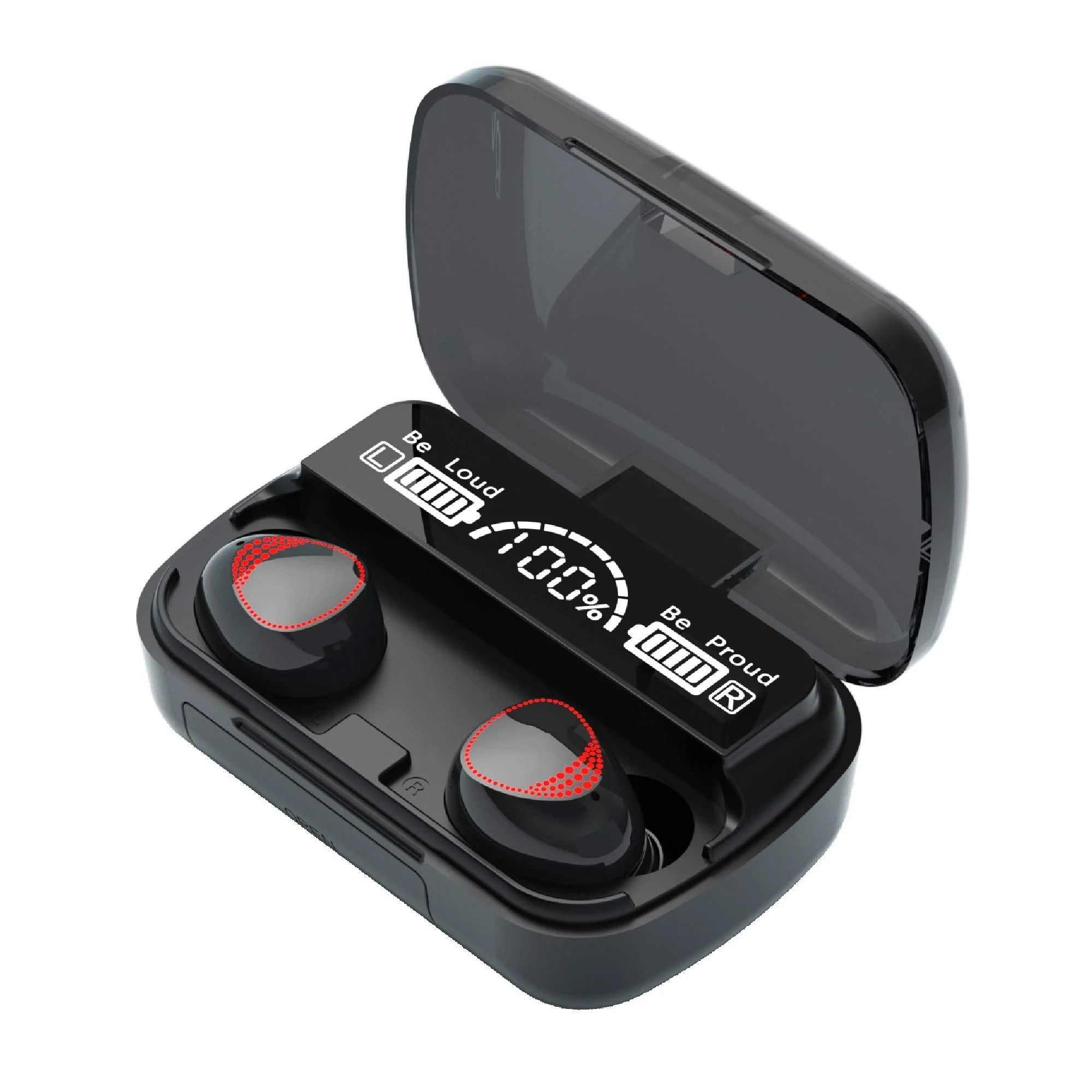 M10 TWS Bluetooth 5.3 Earbuds | Original M10 | LED Display | Wireless Earphones with Microphone - jnty.pk