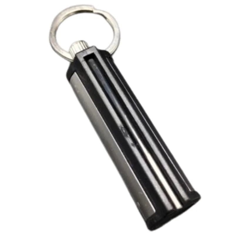 Permanent Match Striker Flint Stone Lighter with Keychain | Waterproof Survival Matchstick for Smoking & Outdoor Use - jnty.pk