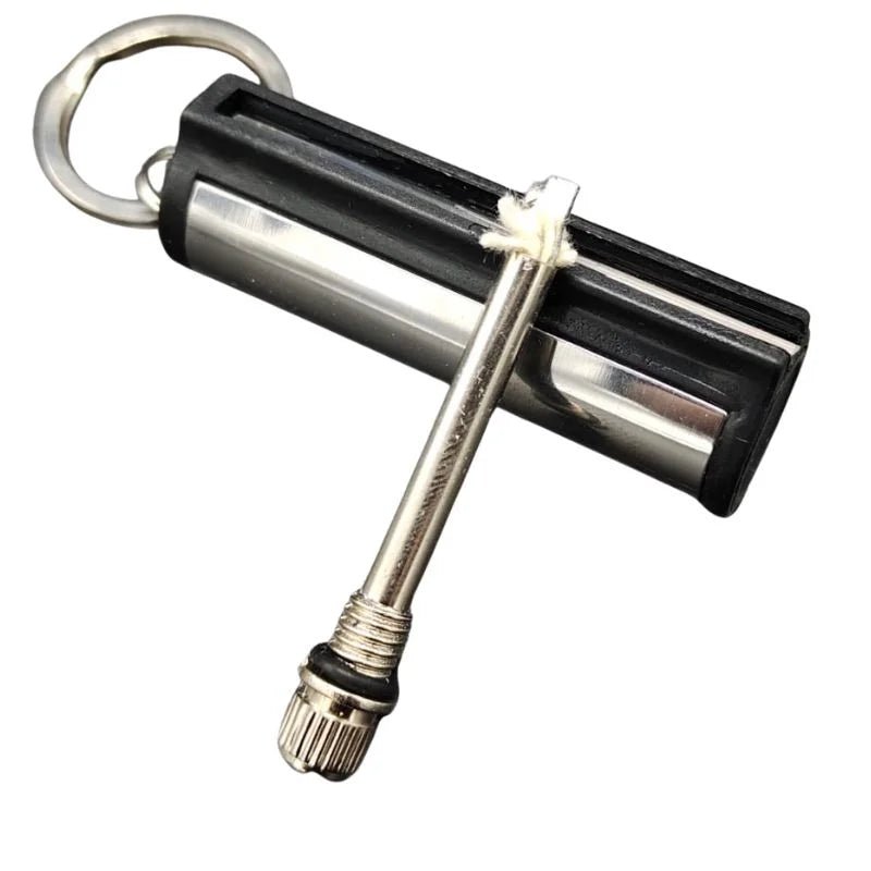 Permanent Match Striker Flint Stone Lighter with Keychain | Waterproof Survival Matchstick for Smoking & Outdoor Use - jnty.pk