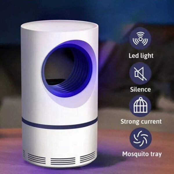 Portable USB Mosquito Killer Lamp | Safe, Silent & Chemical - Free Insect Trap for Home & Travel - jnty.pk