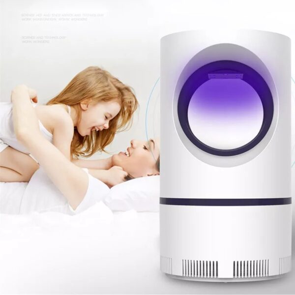 Portable USB Mosquito Killer Lamp | Safe, Silent & Chemical - Free Insect Trap for Home & Travel - jnty.pk