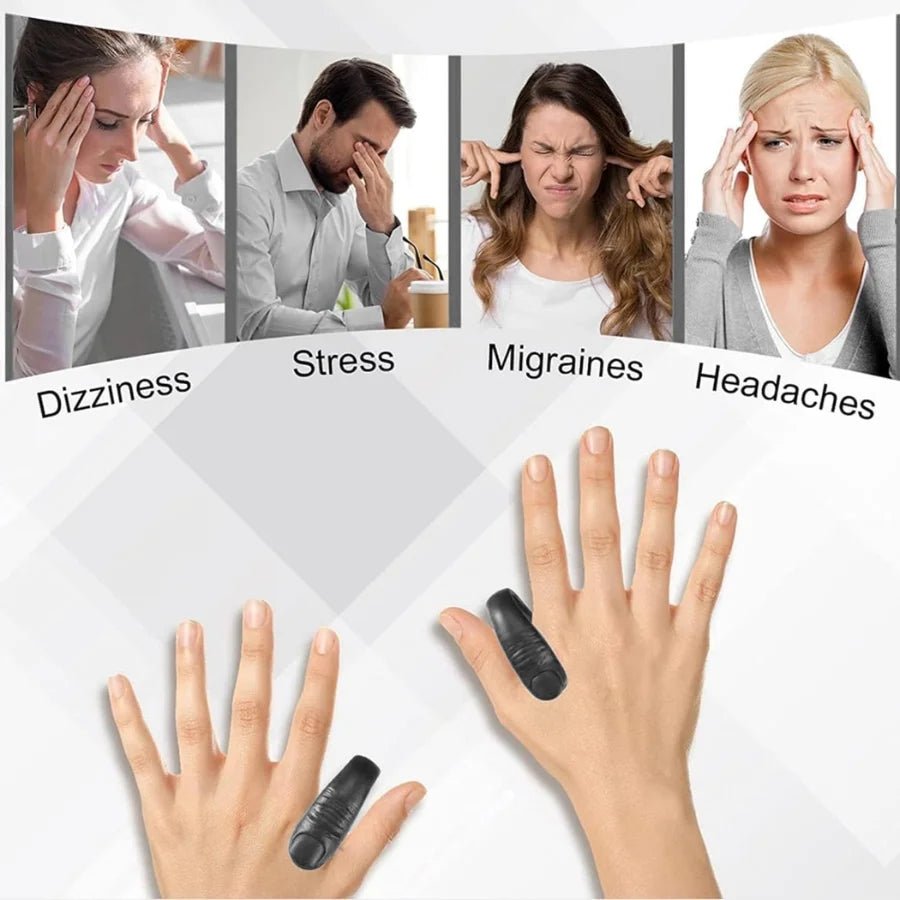 Sugar Control LI4 Acupressure Hand Clip | Stress & Migraine Relief | Random Color - jnty.pk