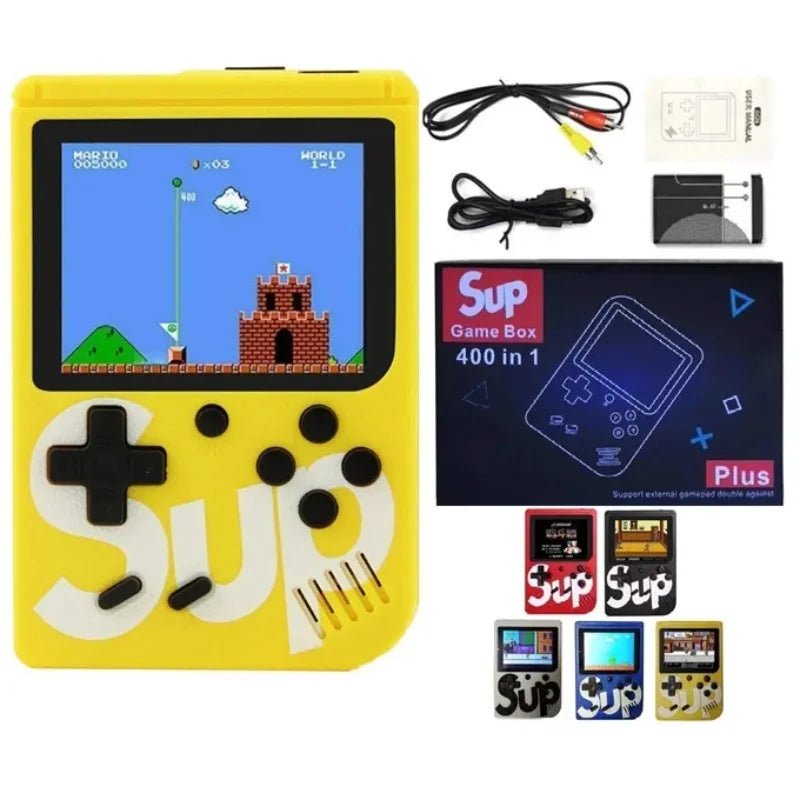 SUP Game Box Portable Console | 400 Classic Games in 1 Entertainment Device - jnty.pk