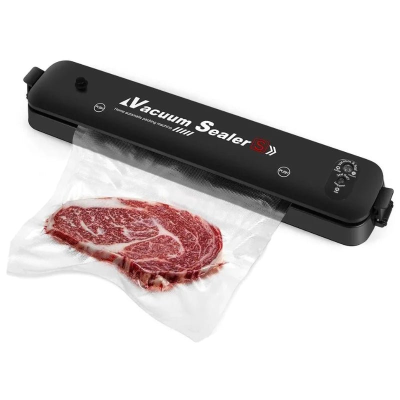 Vacuum Sealer Hand Machine ZKFK - 001 | Automatic Food Sealer with 5 Vacuum Bags for Fresh Food Storage - jnty.pk