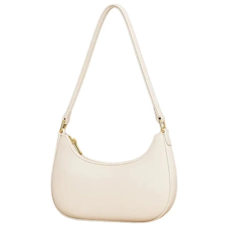 White Luxury Fashion Hand Bag for Girls & Ladies | Stylish Shoulder & Crossbody Bag | Long Strap - jnty.pk